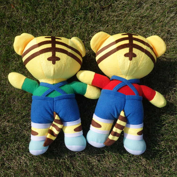 巧小虎玩偶毛绒玩具小花妹妹公仔桃乐比手偶公仔布娃娃小花玩具女孩