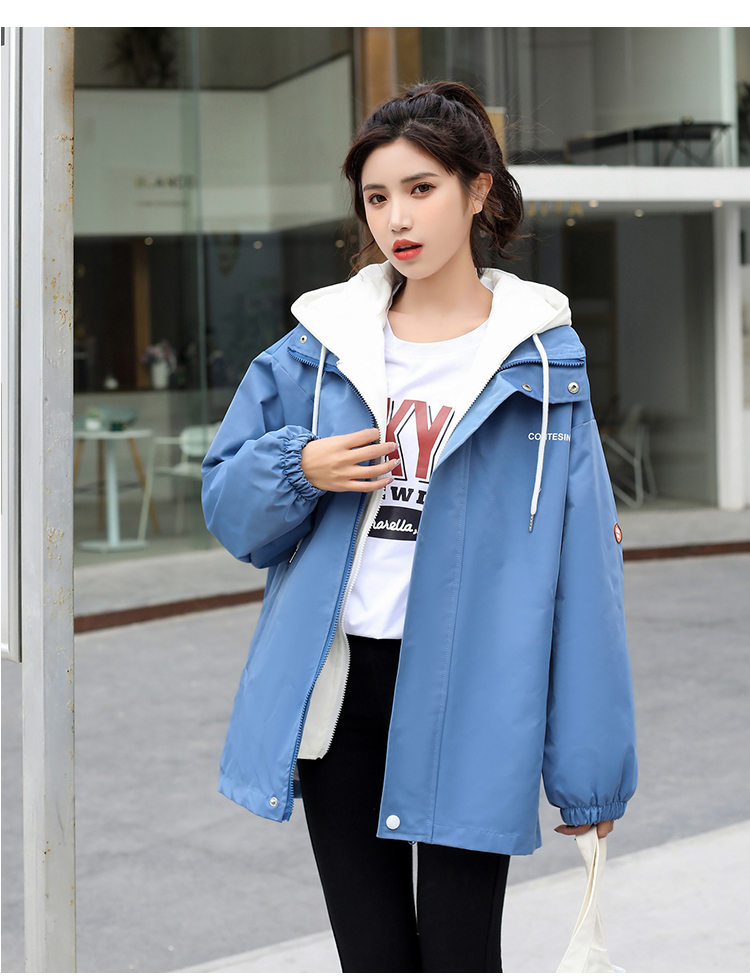 迪炫莉春季女生外套学生春秋款高中生初中生春天穿的衣服韩版宽松薄款