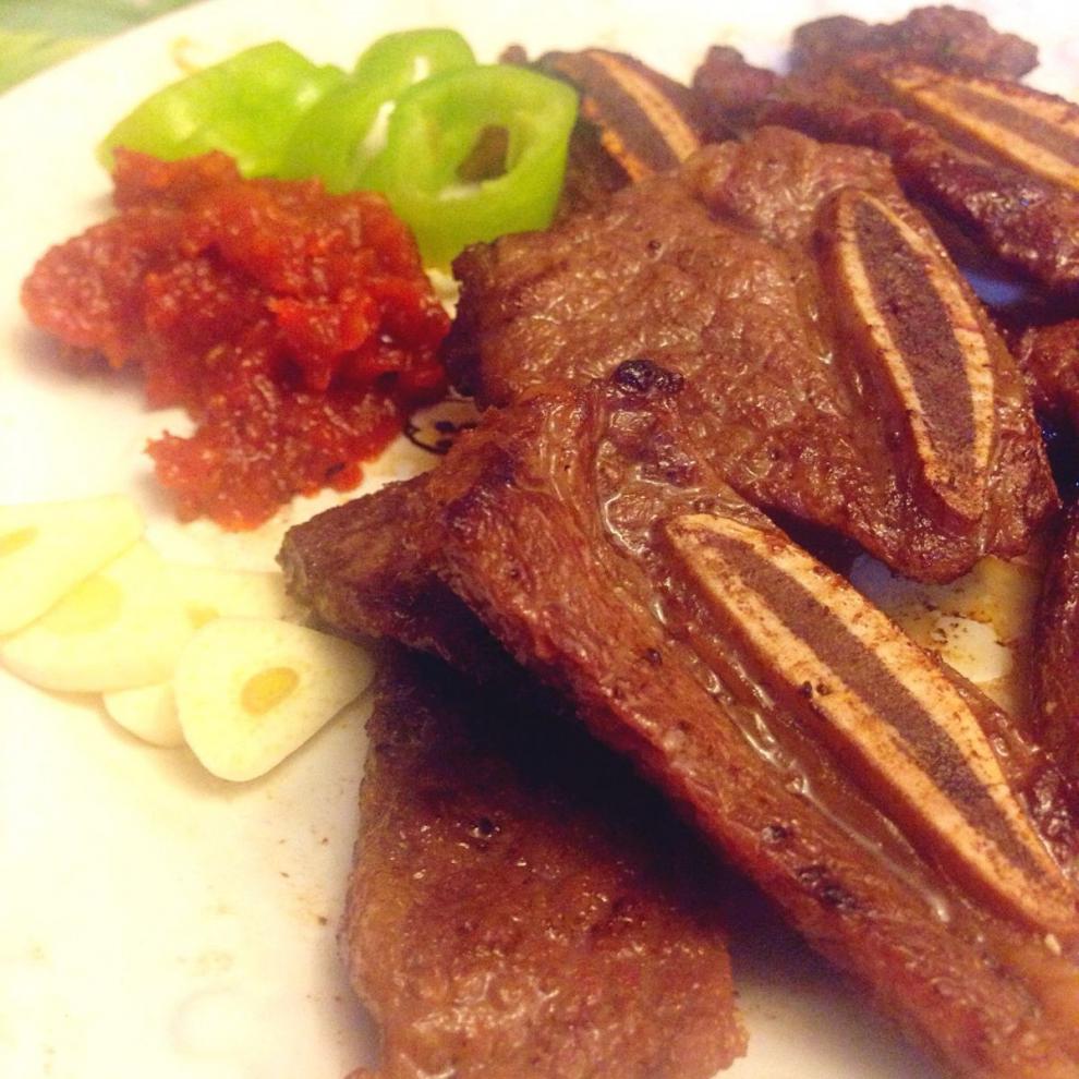 棠鲜生新鲜牛肋排块牛胸排生鲜牛肋排块带脆骨牛排切块3斤装