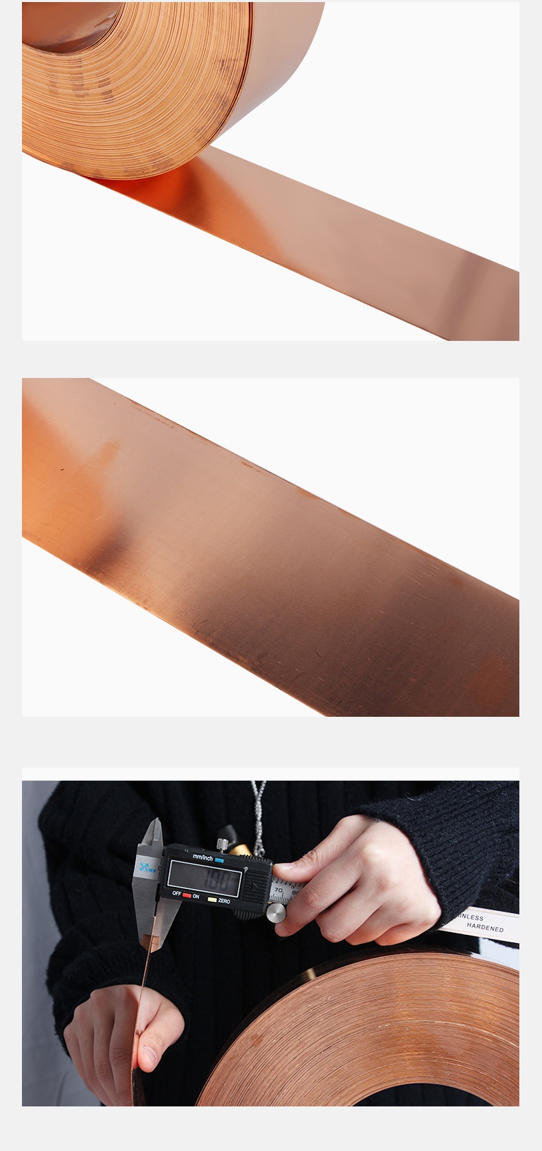 铜片铜箔铜皮0.5mm紫铜皮0.05铜箔片0.1薄纯铜0.3 0.2 0.3 0.4mm 0.