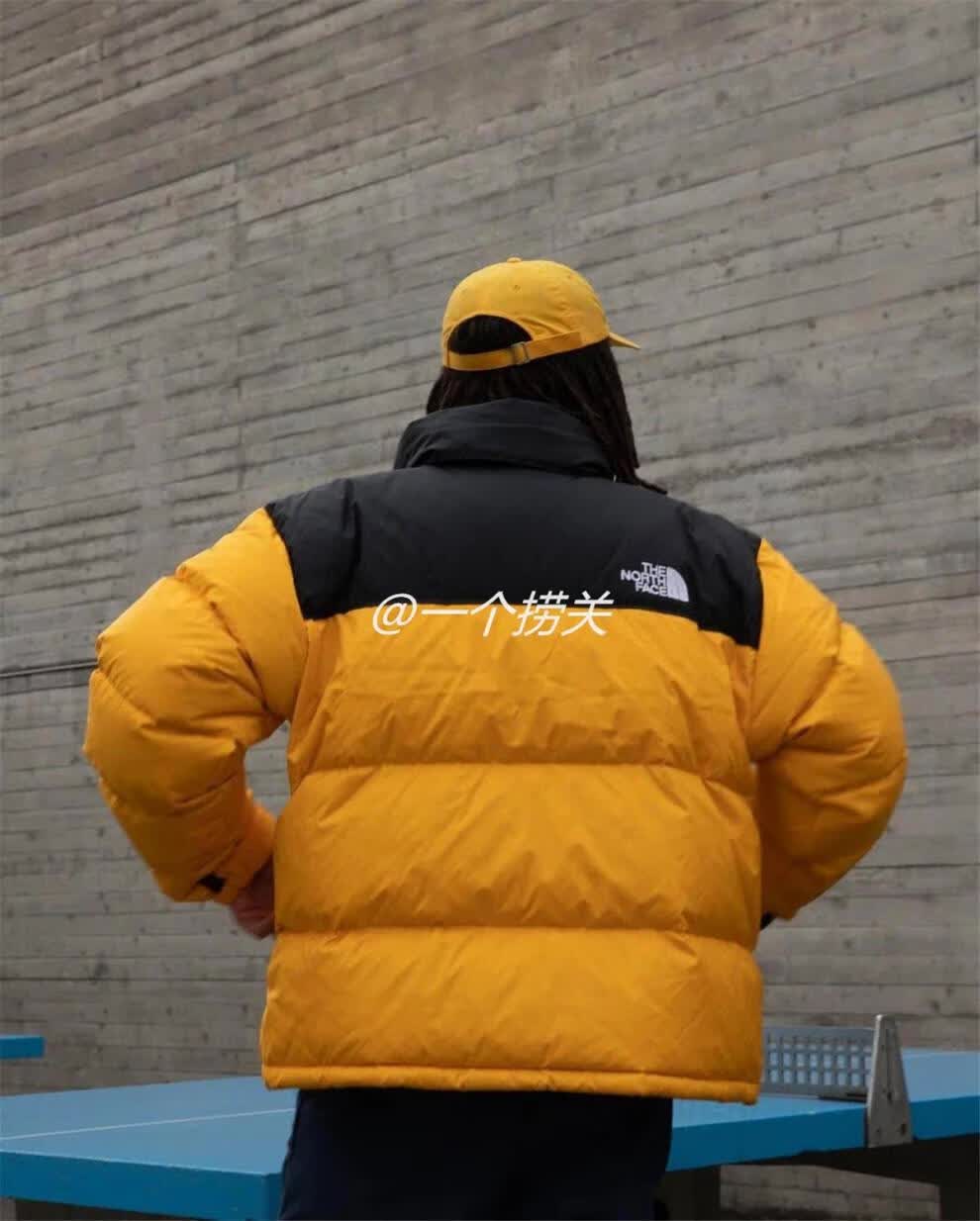 北面(the north face)羽绒服美版现货tnf服1996暴力橙 1990款暴力橙