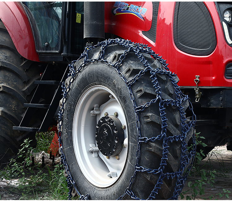 农用四轮拖拉机防滑链铁链加粗高花胎四轮1132网链井字链霸王抓14930