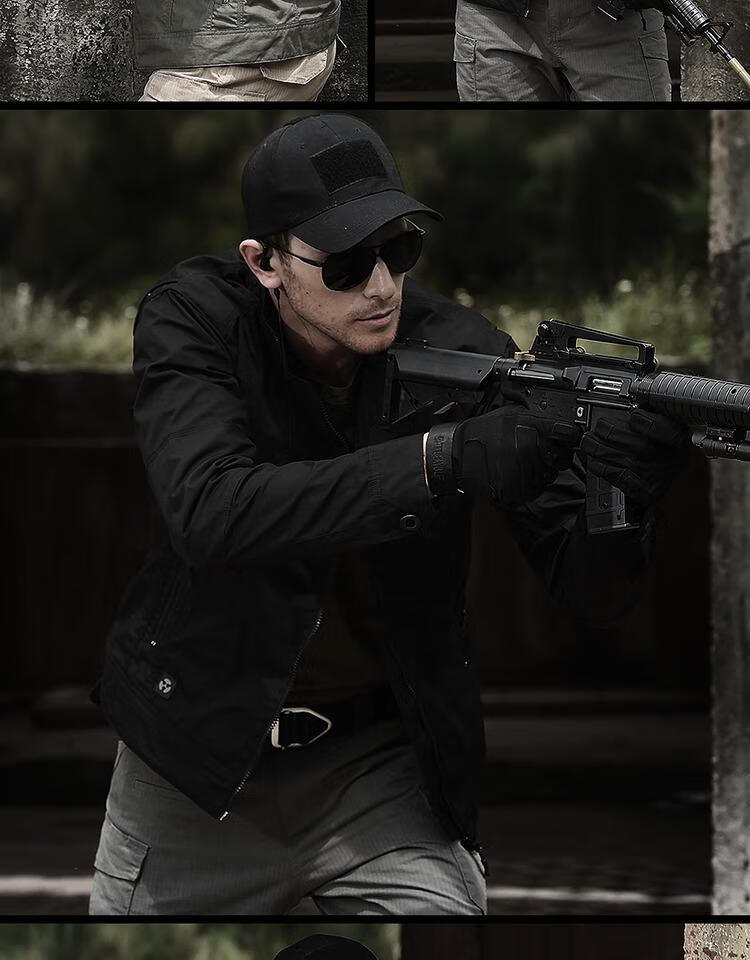 m65夹克美式硬汉风军迷防水户外作训服徒步登山衣服军事复古夹克男