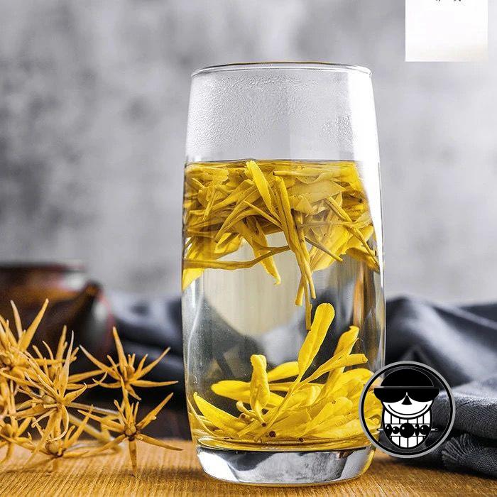 加杯黄金芽茶叶2021新茶明前春茶高山黄茶浓香型毛峰罐装珍稀黄金芽