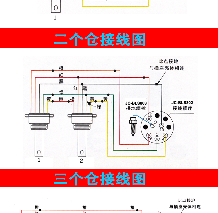 舒森防溢流探杆总成光探杆插座检测仪油罐车防溢油传感器探头罐车配件