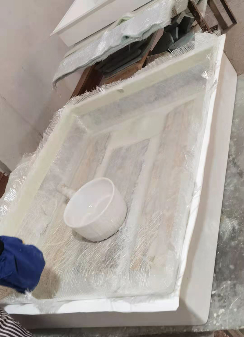 淋浴房底盆加厚方形卫生间亚克力底盆简易淋浴房底座防滑隔水底座洗澡