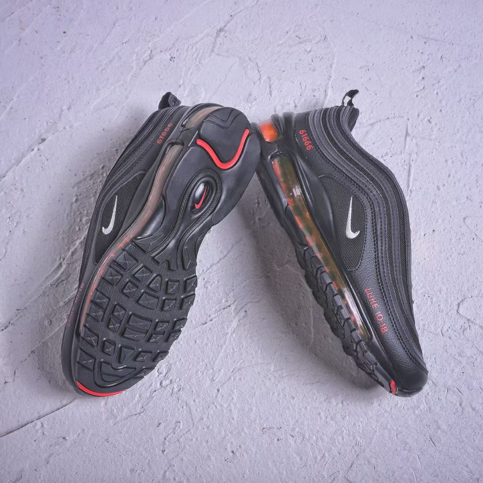 max 97耶稣圣水973m反光 撒旦 上海万花筒气垫运动鞋男鞋女鞋 max 97