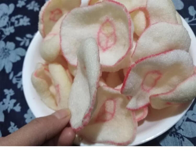 江西赣南手工制作烫皮干农特产油炸玉兰片赣州特色小吃芋兰片 500g