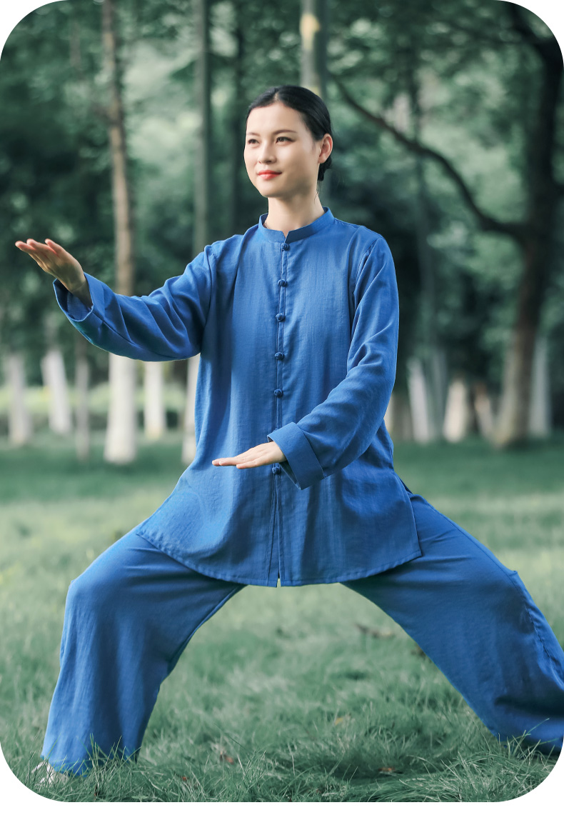 打太極武術服裝男女傳統套路太極服女飄逸練功服裝夏薄款短袖中國風