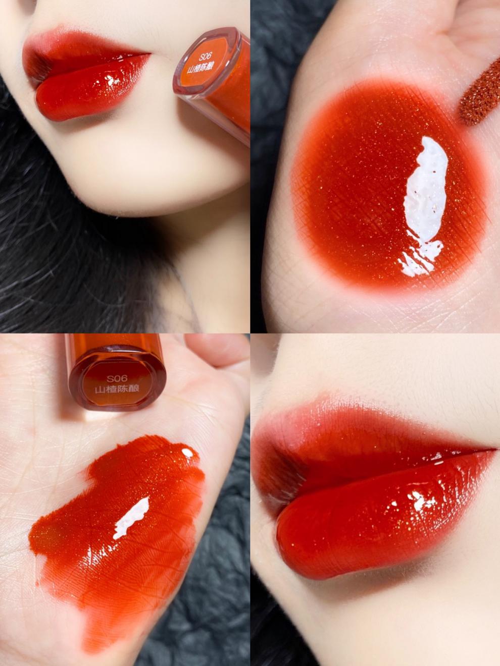 mooneyes花间酒镜面唇釉长岛冰茶唇彩唇蜜口红滋润网红玻璃唇l16半甜