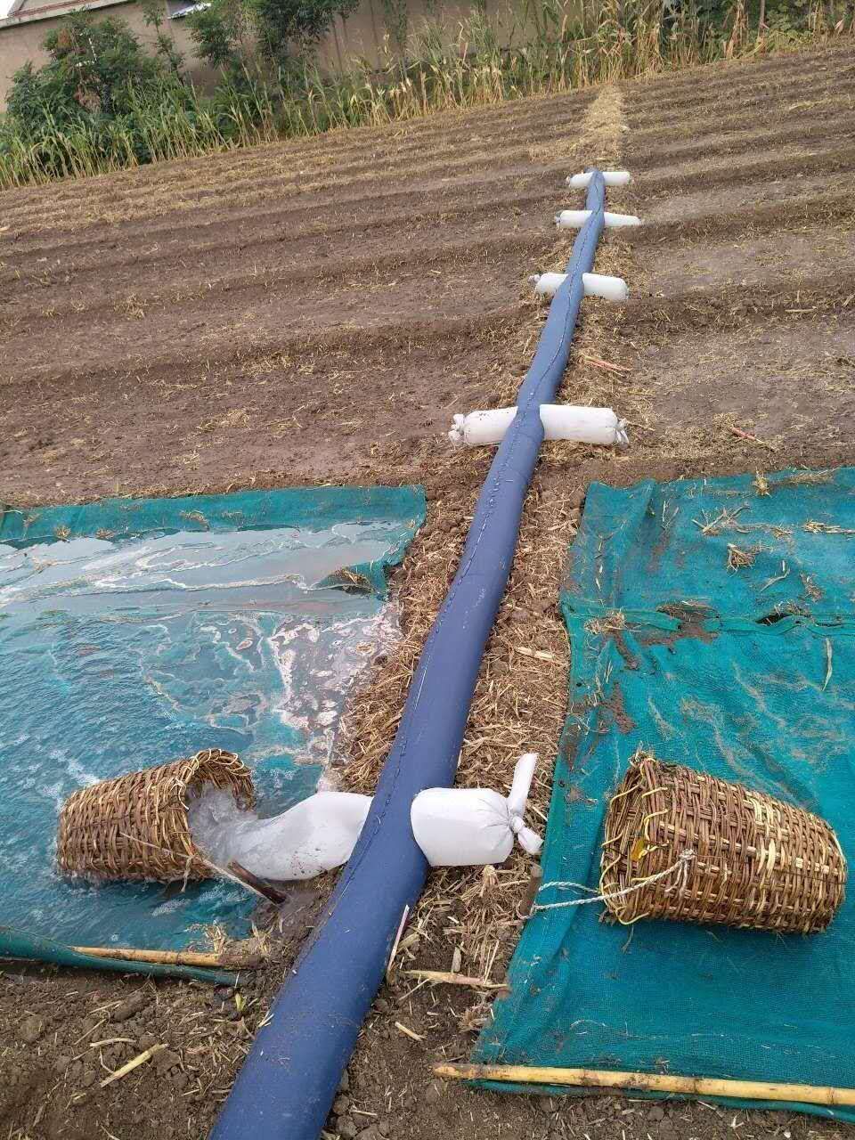 浇地神器新型灌溉神器带袖布水带布垄沟农用多袖水带水管浇地水带6寸