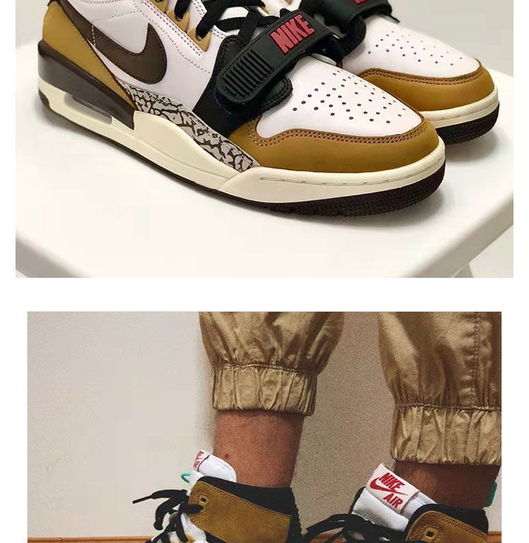 促销aj312 合体杂交nrg联名 白粉 湖人 高帮男女篮球文化鞋 312高帮黑