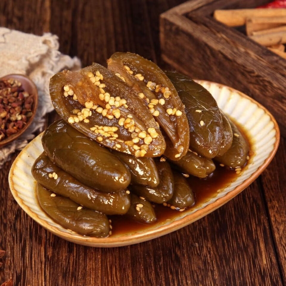 油焖港椒即食腌辣椒咸菜下酒菜腌制菜油泡辣椒佐餐下饭菜 咸港椒散装