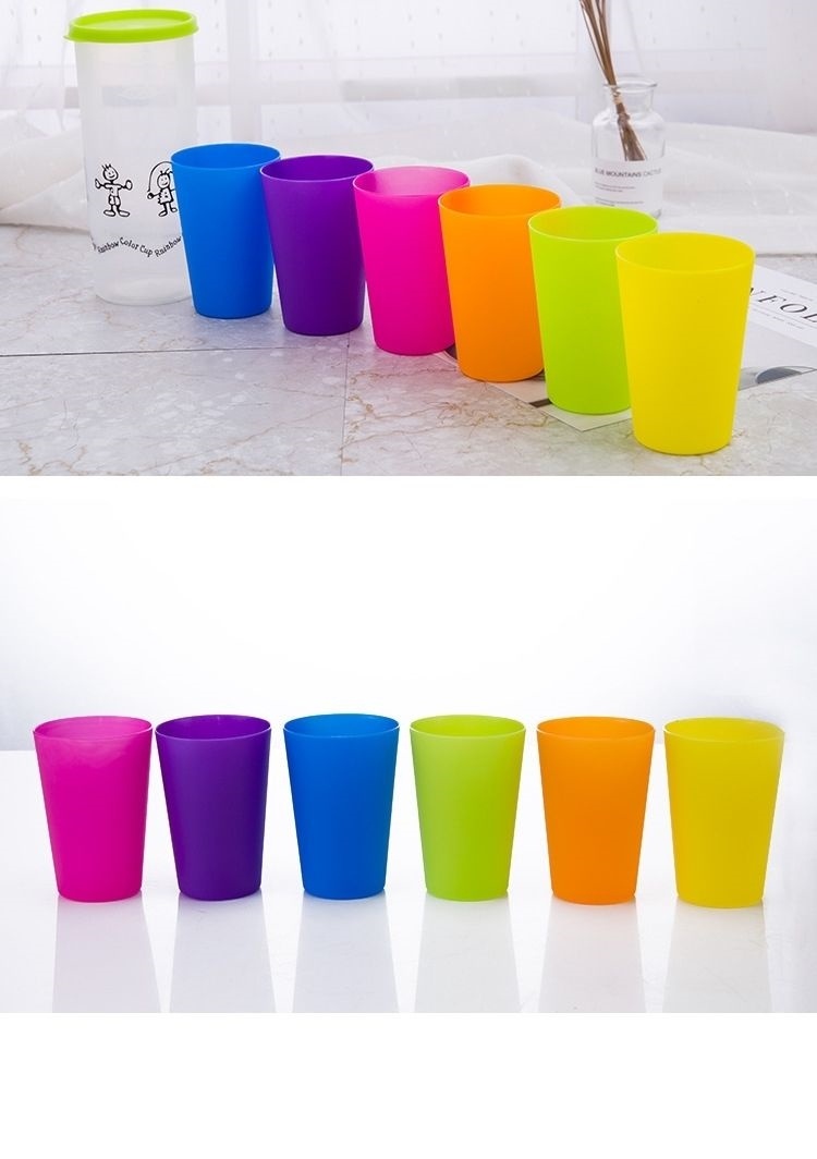 杯子舞道具杯杯子舞表演专用杯打节奏表演磨砂彩色塑料学生杯子舞训练