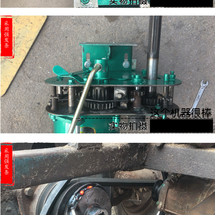 三輪車免搖器柴油機免搖啟動器三馬蹦蹦車無電瓶啟動馬達助力器 新款