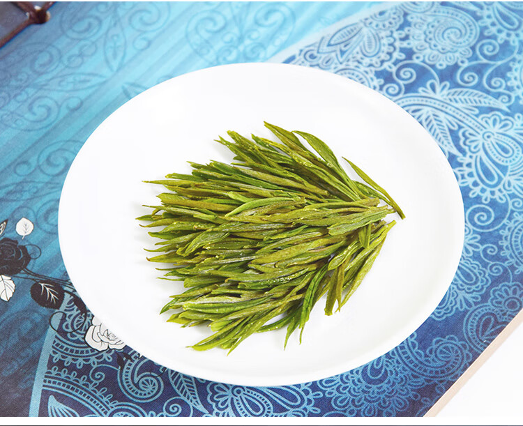 野栋明前天目湖珍稀白茶新绿茶叶2022原产地嫩芽溧阳特产茗茶叶礼盒装