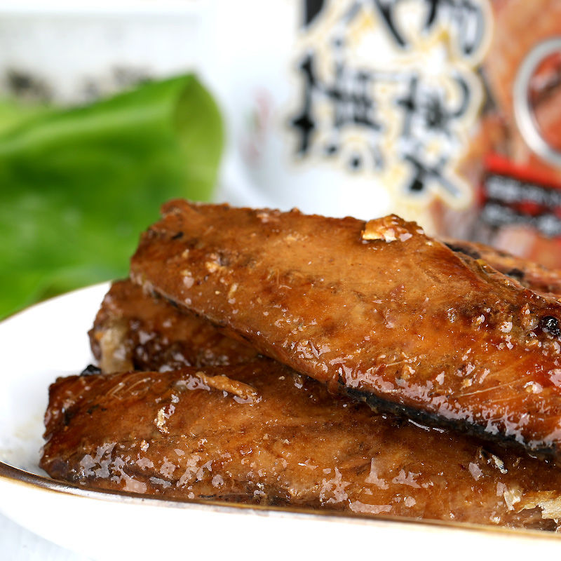 蒲烧秋刀鱼即食罐头秋刀鱼罐头五香下饭菜五香红烧带鱼黄花鱼罐头秋