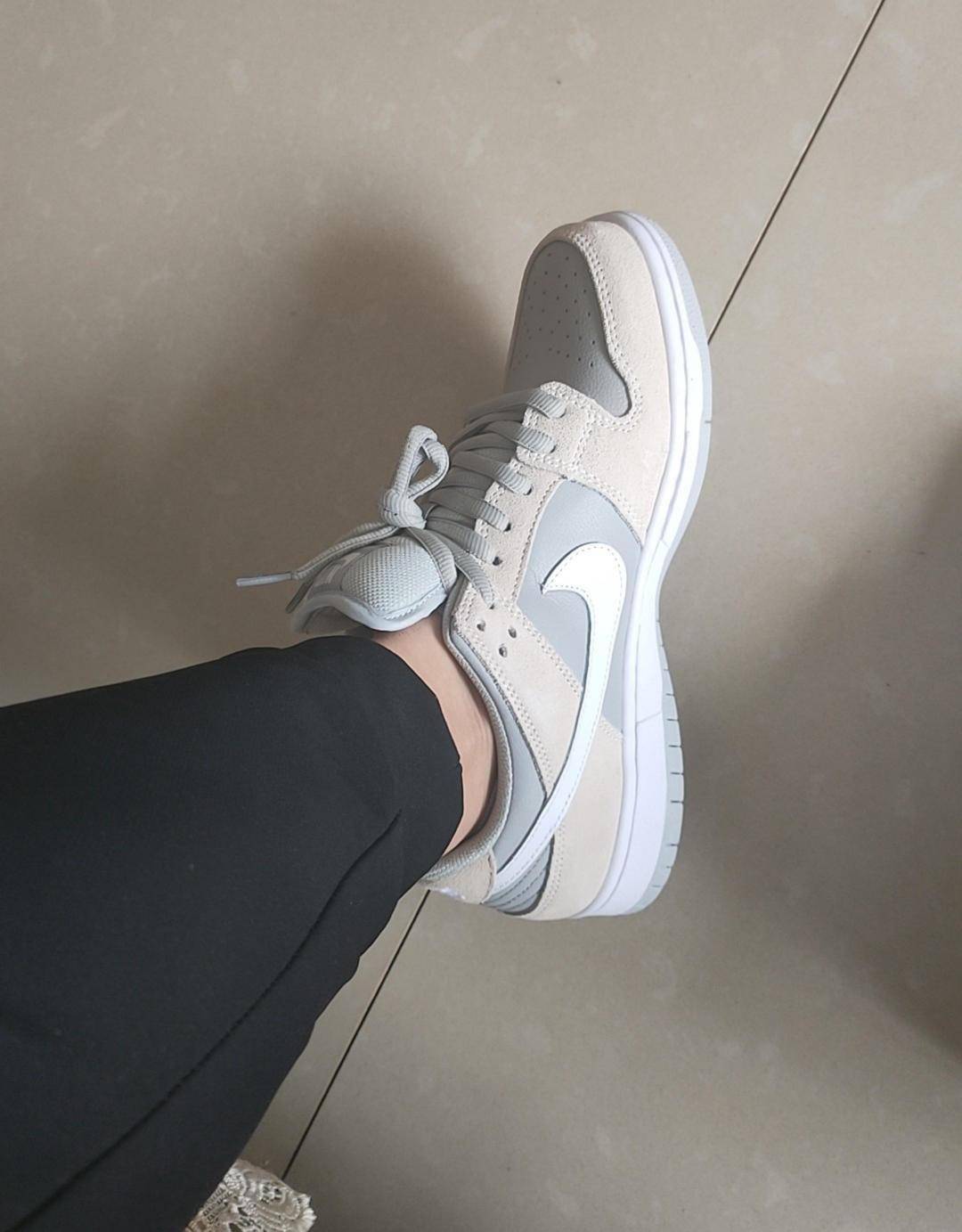 官网女鞋dunk北极狐夏季透气男鞋情侣运动鞋低帮得物包装毛学城36