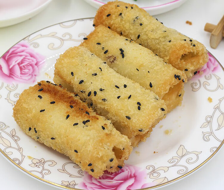 相思双皮奶280g/包冷速冻红豆牛奶酥油炸小吃半成品酒店美食餐厅点心