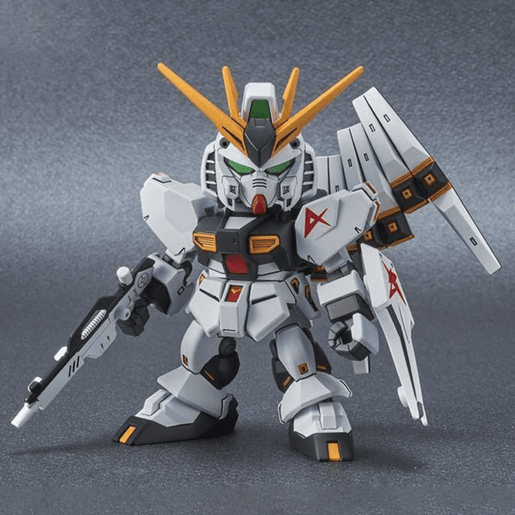 万代60928 q版 bb战士 sd ex 016 逆袭的夏亚 rx-93 nuv 牛高达 sdex
