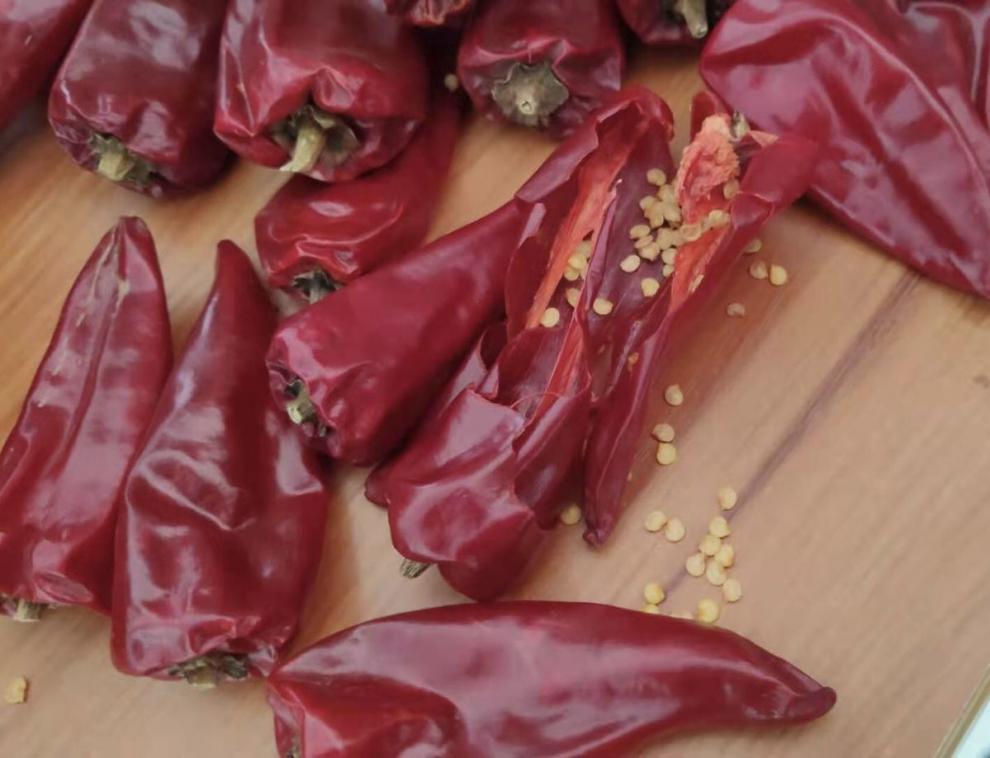 红不辣不辣的辣椒出红油上色大板椒红不辣辣椒粉铁板椒250g-500g 红不