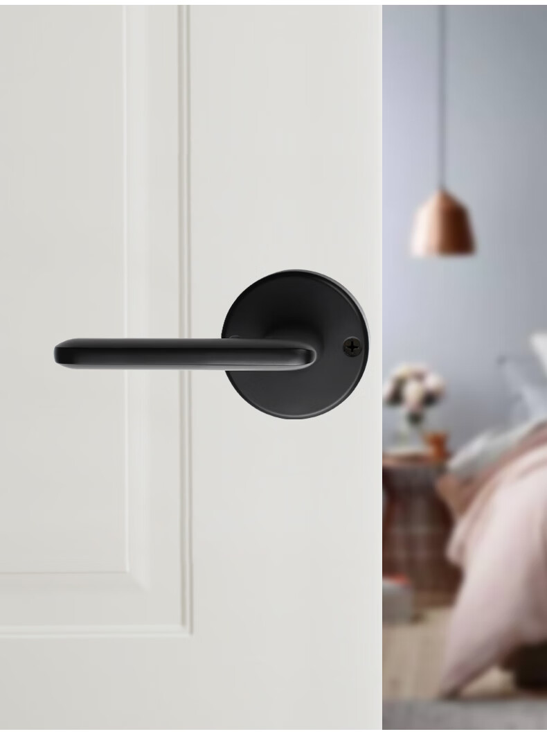 隐形门锁室内单面锁暗门锁电视背景墙隐藏通道执手门把手a款ds738009