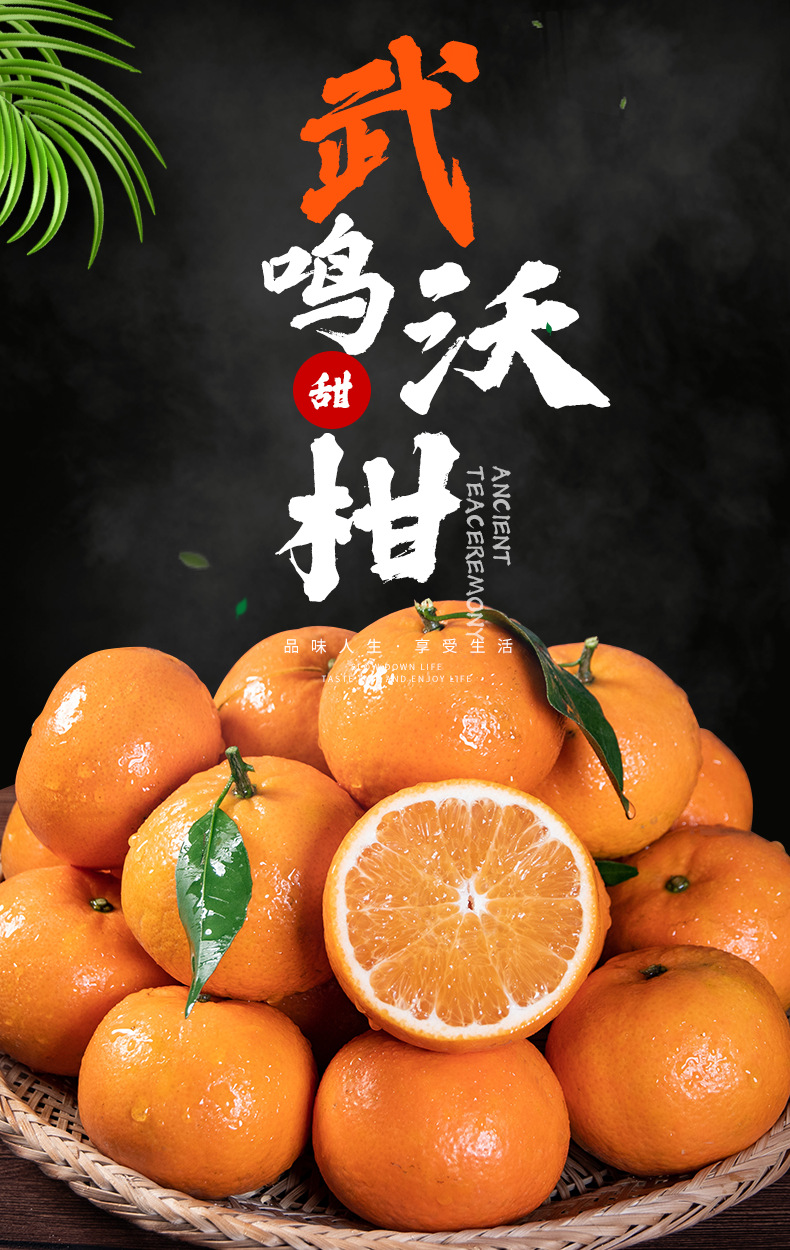 广西武鸣沃柑9斤新鲜水果当季整箱金皇帝砂糖丑柑橘桔子 悦己 3斤中果