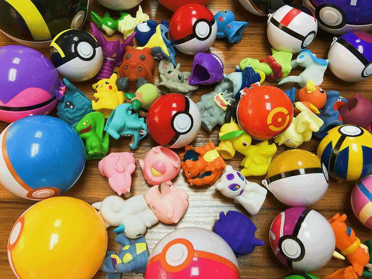 神奇宝贝球 神奇精灵球儿童玩具宠物小精灵口袋妖怪怪兽公仔模型生日