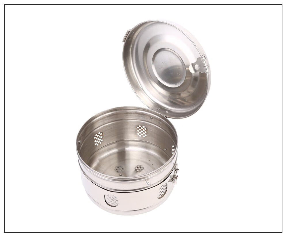 医用储槽不锈钢贮槽消毒锅桶敷料纱布缸器械盒棉花缸储物罐消毒槽 201