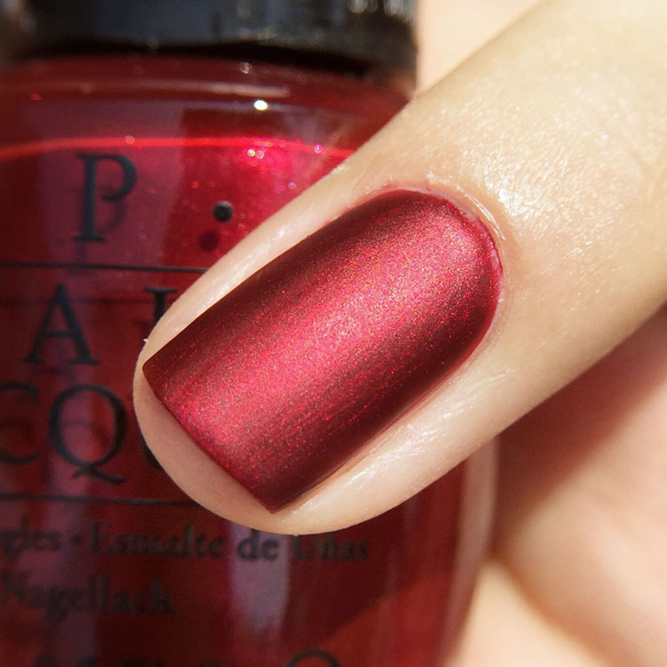 掌柜强推美国指甲油快干久金属深红h08人气衬手白磨砂亮油原装15ml