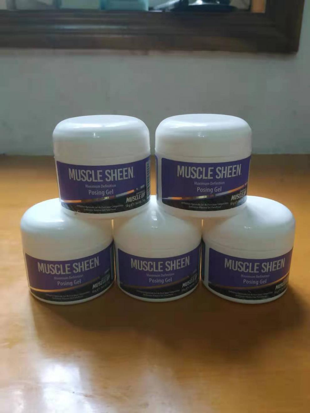 健美比赛油彩美国健美比赛提亮油膏状油彩清晰肌肉分离