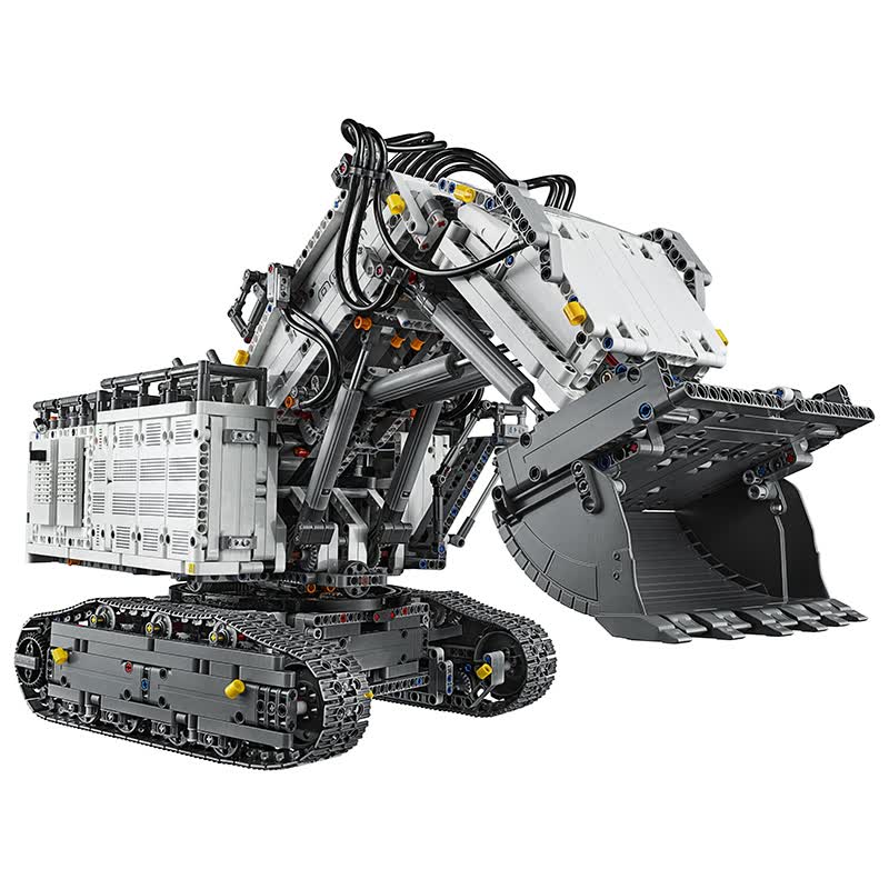 lego乐高利勃海尔挖掘机42100积木同款机械组r9800全遥控小颗粒玩具