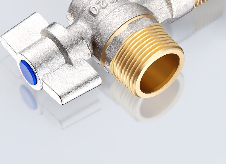 迪的ceyol全铜角阀4分大流量热水器专用角阀加厚球芯冷热水天然气三角