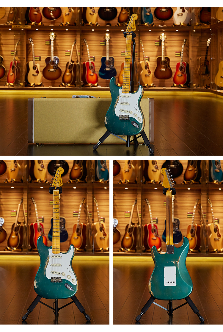 世音琴行fendermbgregfesslermasterbuilt大师制作美产电吉他