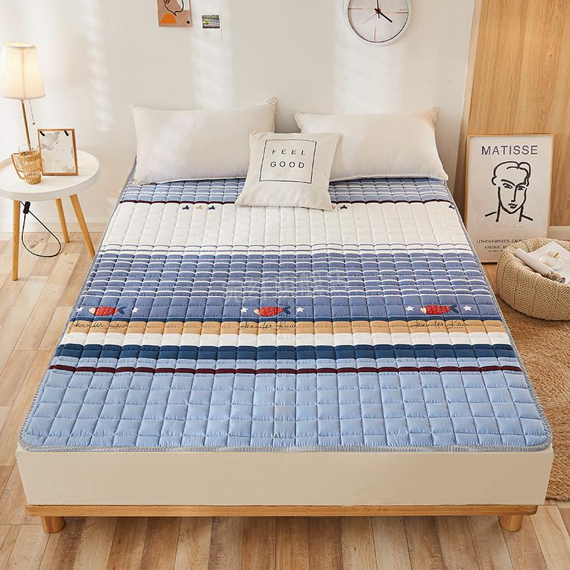 床垫防滑垫罗兰床垫软垫薄款家用保护垫防滑薄床褥子垫被可水洗折叠