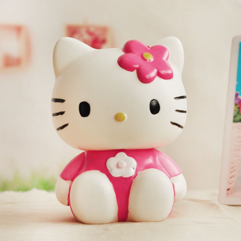 存钱罐成人 特大号创意可爱公主kt猫存钱罐成人大号超大储蓄罐儿童储