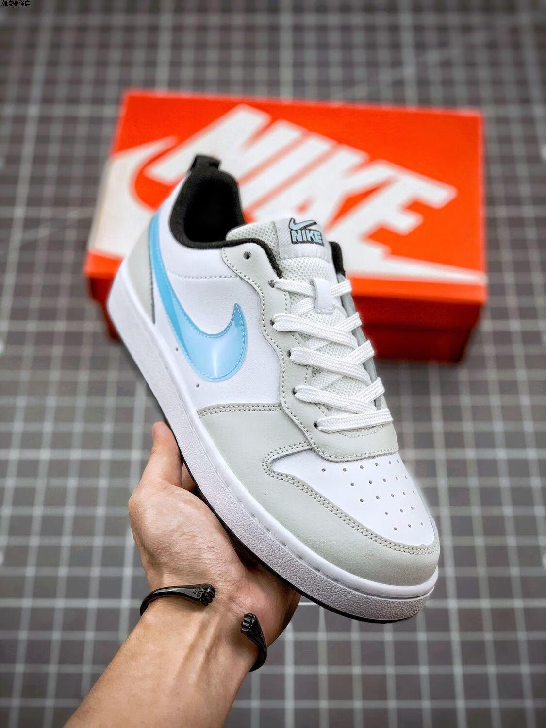 【官方旗舰】dunk aj courtboroughlow2女子小白鞋男低帮休闲运动板鞋