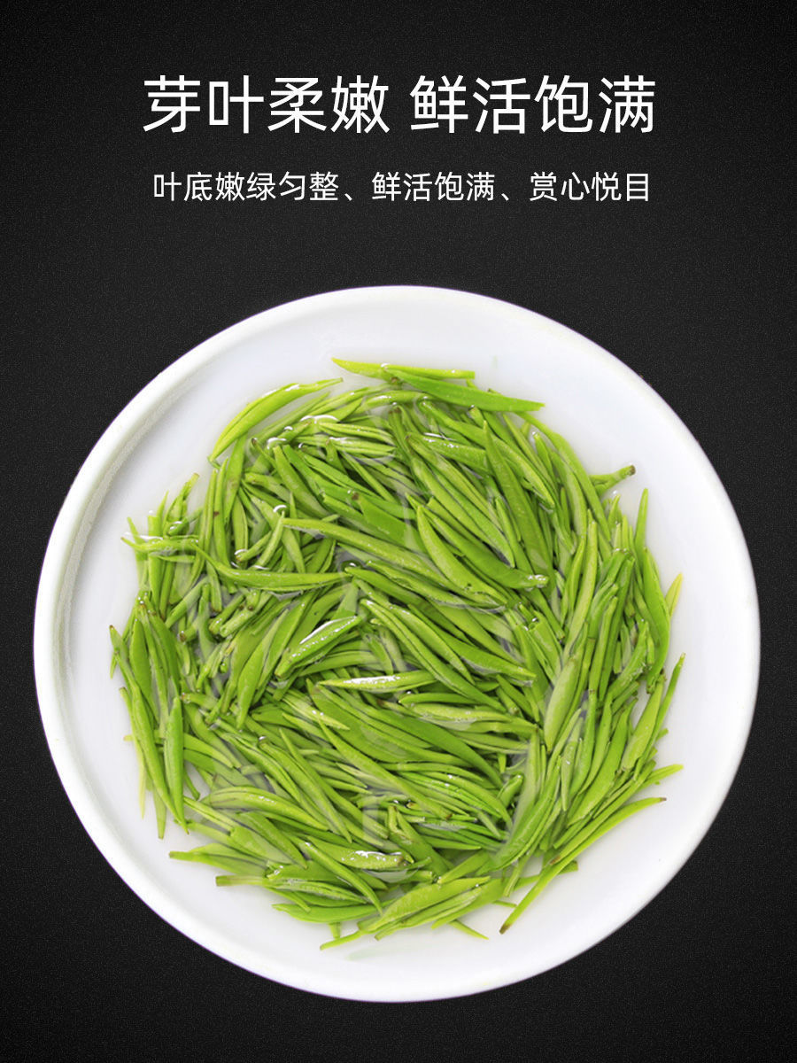 嫩芽多2021新茶明前特级信阳原产毛尖茶叶高山绿茶浓香耐泡栗香珍品