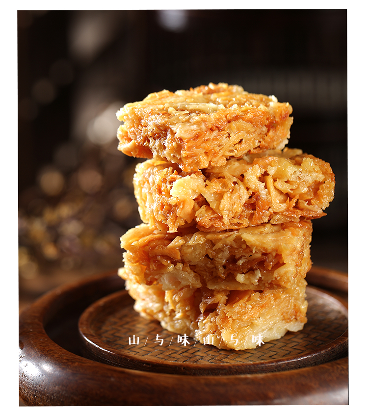 乳扇沙琪玛乳扇糕云南大理特产500g 手工萨其马零食 ②【传统】提子味