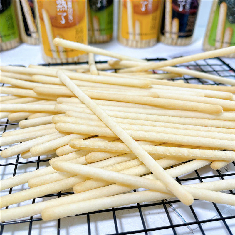 官方旗舰悠咔芙棒棒脆饼干条悠咔芙薯脆条150g3罐原味海苔芝麻味脆