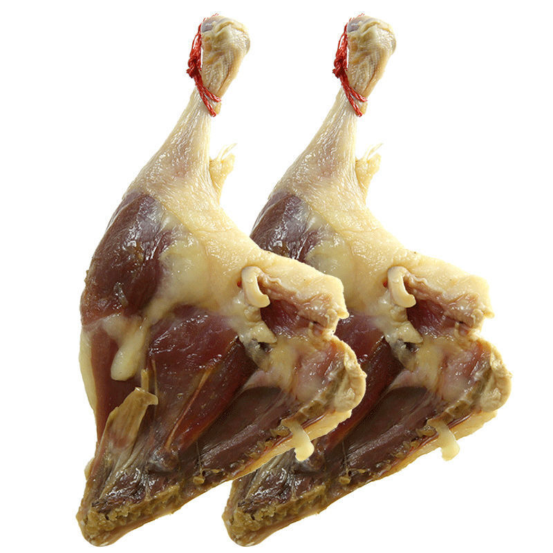 买二享一风干腊鸭腿咸鸭腿农家土腊肉咸肉安徽特产批发整箱买四享二发