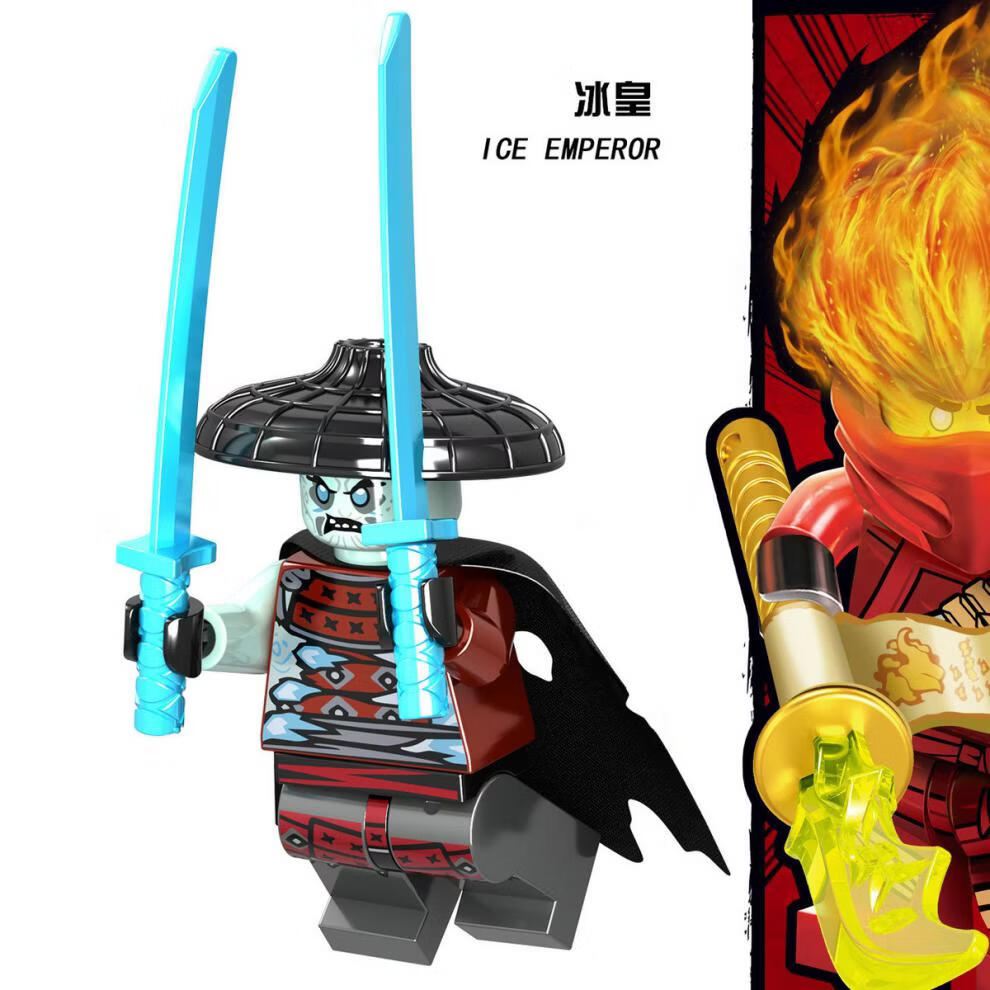 乐高lego幻影忍者人仔吴大师劳埃德冰皇绝版儿童拼装积木玩具s64