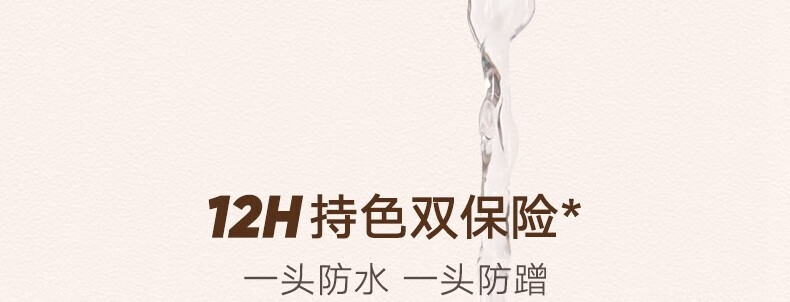 橘朵（Judydoll） 双头眉笔刀防水防汗不掉色眉毛笔深浅双色拼接【达人专享6】 1g #02灰棕色