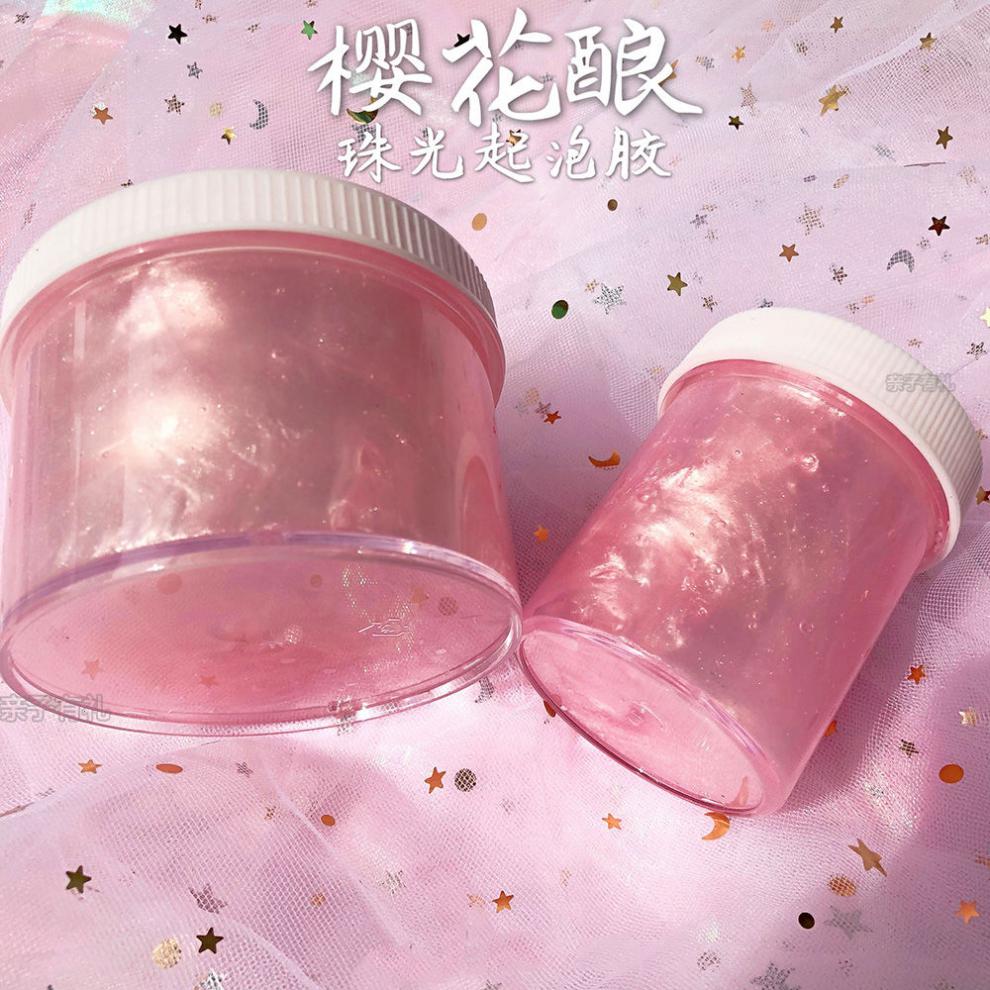 2022新款m家大桶起泡胶夜光起泡胶越玩越大网红史莱姆便宜大盒水晶泥