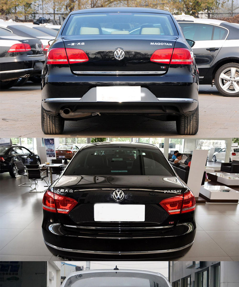 适用于大众老款迈腾b7帕萨特cc车标贴后字标字母贴标原车tsi后备箱尾