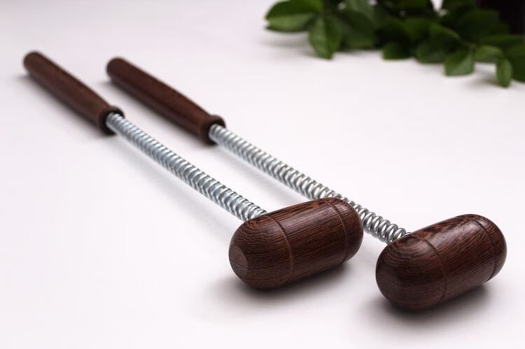 健身捶经络敲打棒鸡翅木弹性背部腿部拍打按摩锤子穴位保健养生捶