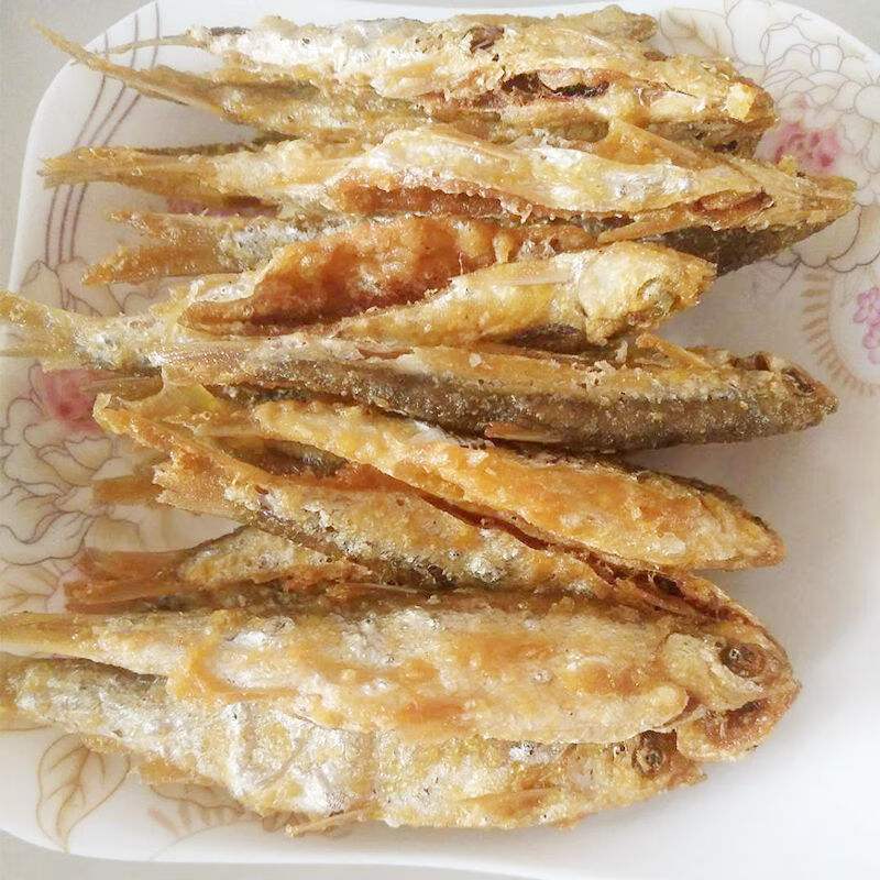 油炸小鱼干干货淡水青鳞小鱼仔炸小鱼干香酥农家东北零食即食