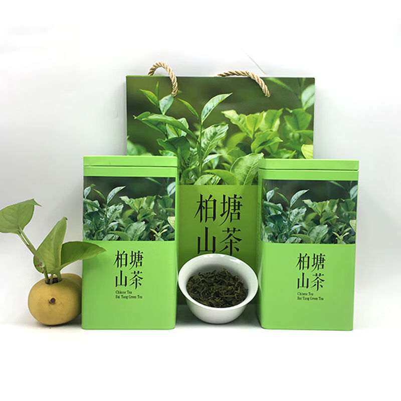 柏塘山茶广东特产柏塘山茶手工高香绿茶博罗手工客家山茶惠州茶叶众