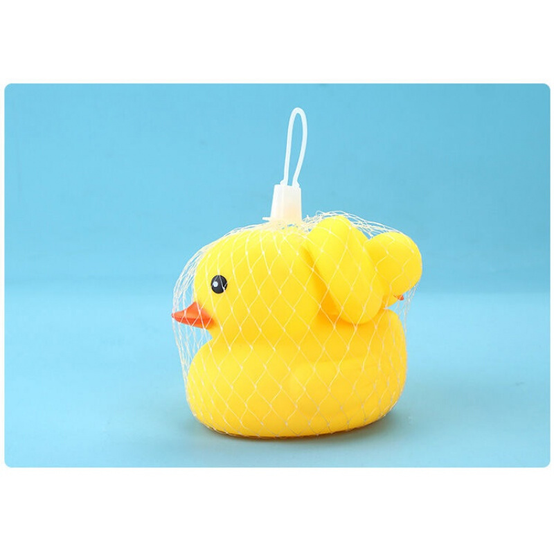 定制婴儿宝宝洗澡小鸭子捏叫玩具鸭橡皮鸭戏水玩具洗澡洗澡小黄鸭