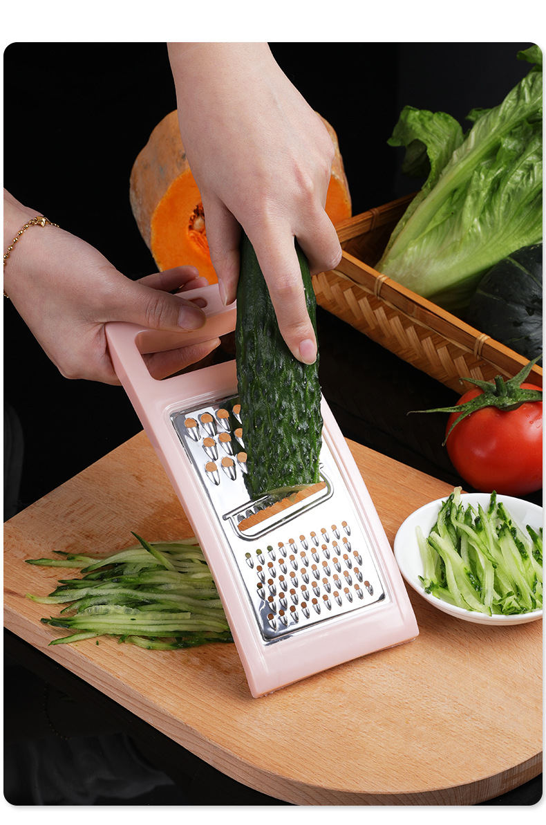 多功能厨具蔬菜刨丝器 带柄蔬菜土豆切菜器丝刨器 厨房切片